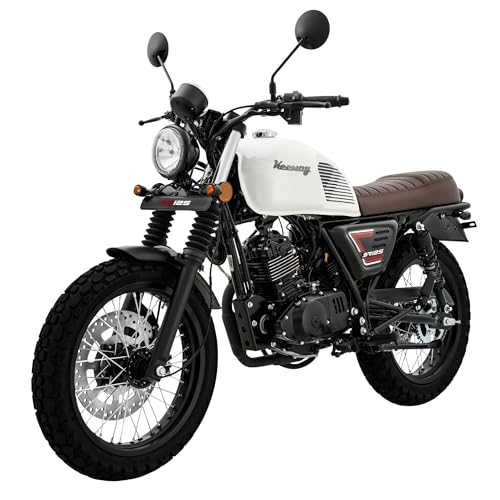 Image of KeeWAY SR 125 Dual Channel Abs Motorcycles /Bike White Booking for Ex-Showroom Price