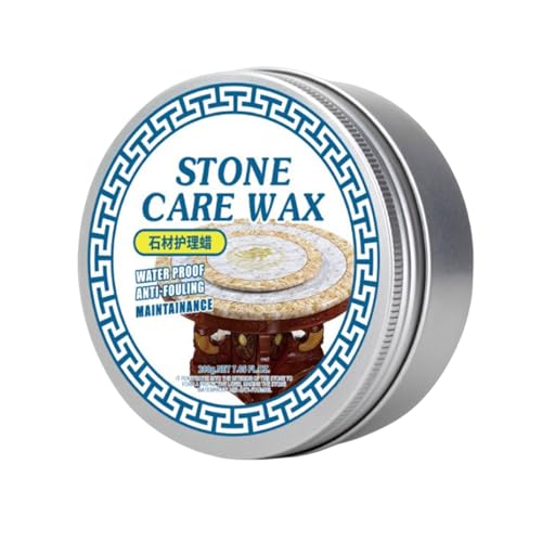 Whnbuij Granite Polish Cera - 200 G De Compuesto Para Cuidado De | Crema Reparadora para Encimeras de Mármol, Pisos De Azulejos, Paredes de Piedra, Encimeras De Cerámica Y Acabados De Decoración