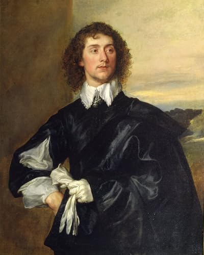 Van Dyck Impression Peinture Huile Sir Hanmer pour grand salon et décoration murale