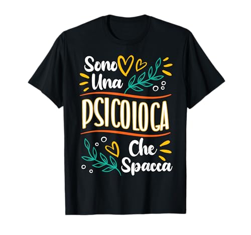Una Psicologa Che Spacca Regalo Psicologa Laurea Psicologia Maglietta