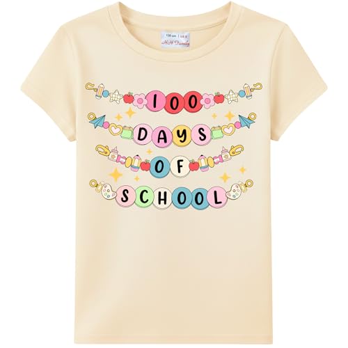 Image of 100 Days of School Shirt Girls and Kids Unicorn Heart Shirt