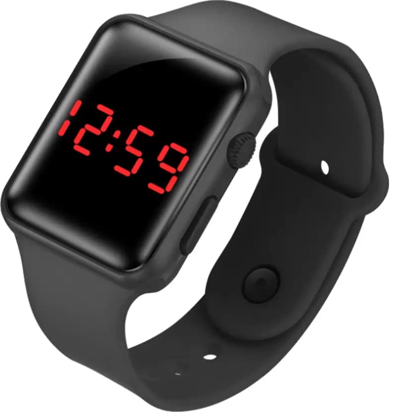 SELLORIA White dial Square Shape Digital and with Digital Silicon Strap Stylish Designer led Kids Watch for Boys (B0C1GYL2PL) Amazon Price History, Amazon Price Tracker