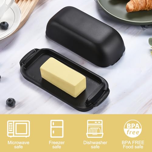 Aonco BLACK01 Butter Dish With Lid thumb #2
