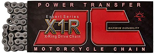 JT Chain JTC530X1R102RL (530 Series) Black Steel 102 Link Heavy Duty X-Ring Chain with Connecting Link
