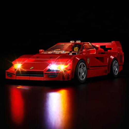Kyglaring LED Lighting Kit for Speed Champions Ferrari F40 Supercar