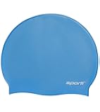 Sporti Silicone Swim Cap for Women & Men, Adult, Vibrant Lightweight Swimming, Non-Slip, Easy Wear, Removal, Protects Hair