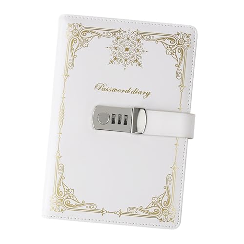 Carnet sécurisé Qianly blanc pour enseignants réflexion et notes