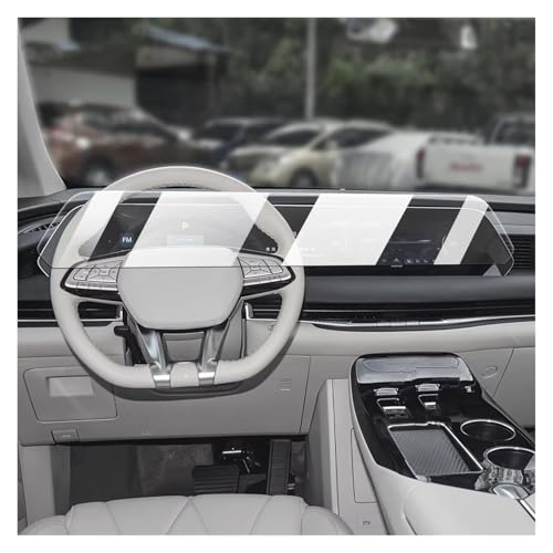 Film protection TPU V9 2024-2025 transparent mat écran contrôle central voiture