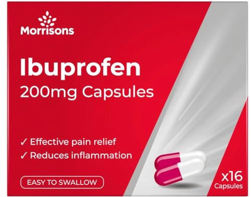 Morrisons Ibuprofen 200Mg Caplets 16S