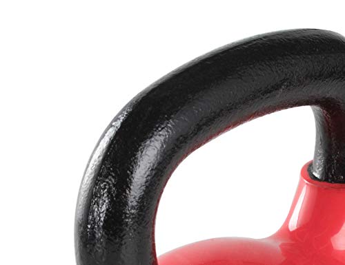 Image of Amazon Basics Vinyl Kettlebell