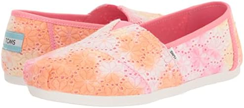 TOMS Women's Alpargata CloudBound Loafer Flat, Sienna Orange Tie Dye Floral, 9 | Image 6