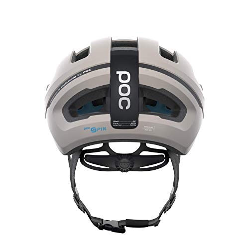 Poc, Omne Air Spin Bike Helmet For Commuters And Road Cycling, Lightweight, Breathable And Adjustable, Small, Moonstone Grey Matte #TOP2