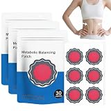 90 Piezas Parches Adelgazantes Moringa y Berberina Parche Calmante Suave, Slim Patch, Parche Adelgazante Quema de Grasa Rápido y Seguro, Parche de Ombligo para Abdomen y Cintura, Hombres y Mujeres