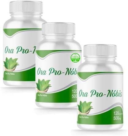 Kit 3 Pro N 100% Natural Concentrado 500mg 120 Cápsulas