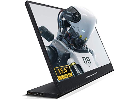 Portable Monitor, 15.6  Portable Monitor for Laptop,Hiearcool Full HD 1920x1080 IPS USB C Mini HDMI Portable Monitor for Laptop Xbox PS4 MacBook Cellphone