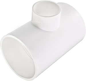 Amazon.co.jp: METALLIXITY ティーPVC管継手 75 mm x 75 mm x 40 mm 3ウェイ PVC管継手 ...