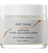 Hue Calm Kintsugi Hydra Collagen Cream – Vegan Face Moisturizer for Pore Care, Hydration &amp; Firmin...