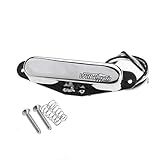 Wilkinson M Series WOV Classical Vintage Style Alnico 5 Guitar Tele Single Coil Neck Pickup for Telecaster Electric Guitar, Chrome