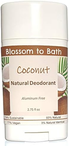 Blossom to Bath Natural Deodorant, Coconut (2.75 ounce)