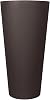 Tusco Products CTR26ES Cosmopolitan Tall Round Garden Planter, 26, Espresso