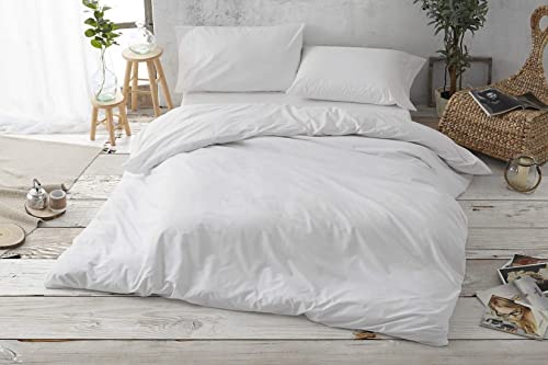Burrito Blanco Funda Nórdica 290x260 Cm Cama De 200 Cm Medidas Disponibles Tejido De Algodón 100 , Calidad Percal, 180 Hilos Colección Coordinable En 6 Colores Diseño 400 Blanco Burrito Blanco Funda Nórdica 290x260 Cm Cama De 200 Cm Medidas Disponibles Tejido De Algodón 100 , Calidad Percal, 180 Hilos Colección Coordinable En 6 Colores Diseño 400 Blanco