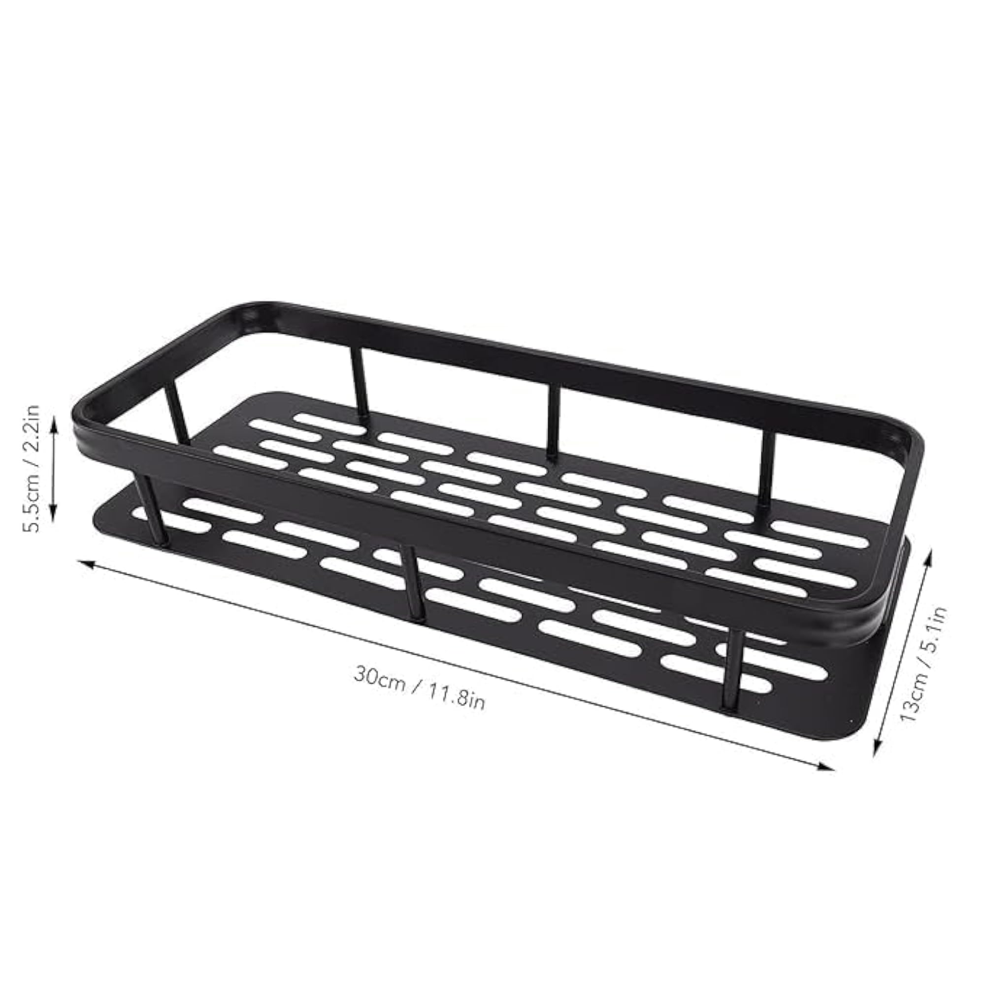 Plastic Self-Adhesive Multipurpose Wall Mounted Shelves