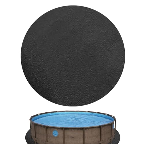 Lona de Burbujas,Cobertor Solar para Piscina Desmontable,Cubre Piscinas Redondas,Cobertor Solar ,Solar Cubierta de Piscina de Invierno Redonda