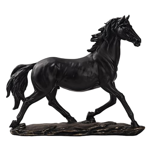 Estatua de Caballo de Resina para Decoración miniatura 1