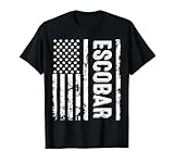 Escobar Last Name Funny Surname Team Escobar Family Reunion T-Shirt