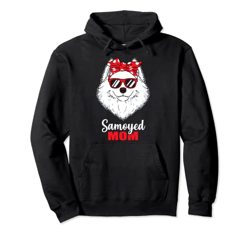 Samoyed Mom Drôle Cadeau Chien Samoyed Sweat à Capuche