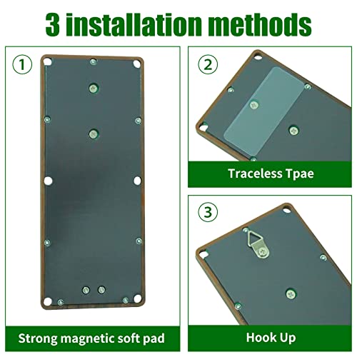 Coii youtex Magnetische biljartbierflesopeners wandmontage met kapverzamelaar, koelkastmagneet bar accessoires voor thuis pub koel zwembad geschenken voor mannen zwembad en bierliefhebbers - Image 4
