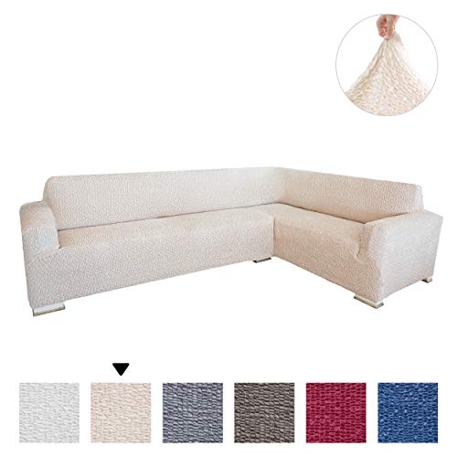 Sectional Sofa Cover - Corner Couch Cover - Corner Slipcover - Soft Polyester