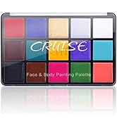 Ucanbe Body Painting Colours Children's Make-Up Set Girls - 15 Face Paint Oil Face Body Paints T...