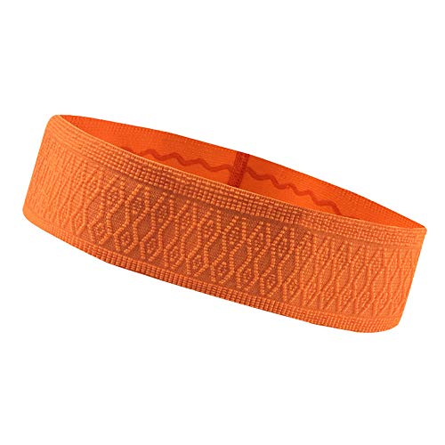 Bandeau sport extensible BaronHong idéal pour votre running en orange M