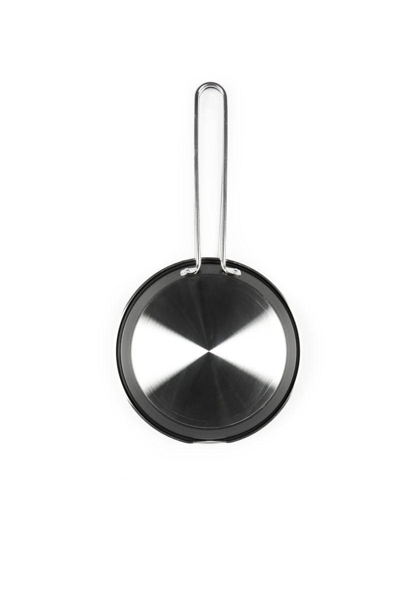 Padella Girafrittata Excelsa Amica 18 Cm – Antiaderente, Doppia Padella, Manico In Acciaio Inox, Compatibile Gas E Vetroceramica