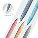 HAUSER SRX Black Ballpoint Pens, 20 Pcs, 1.0 mm Tip – Vibrant Body Colors, Smooth Writing, Triangular Grip, Retractable Design for Office & School