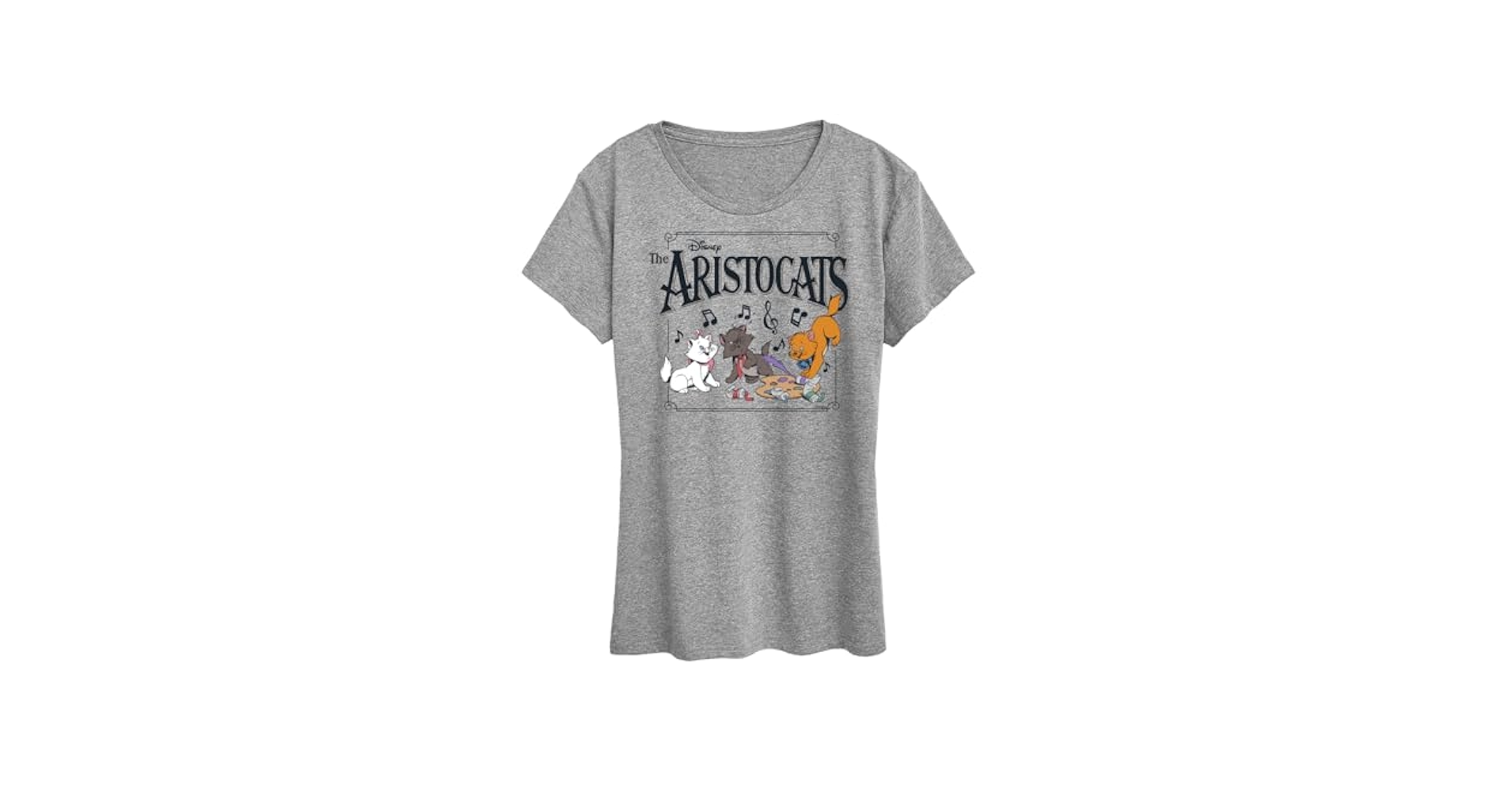 ★WAIKEI★ Vintage Aristocats Archive Short Sleeve T-Shirt W ☆WAIKEI☆ Vintage Aristocats Archive Short Sleeve T-Shirt P