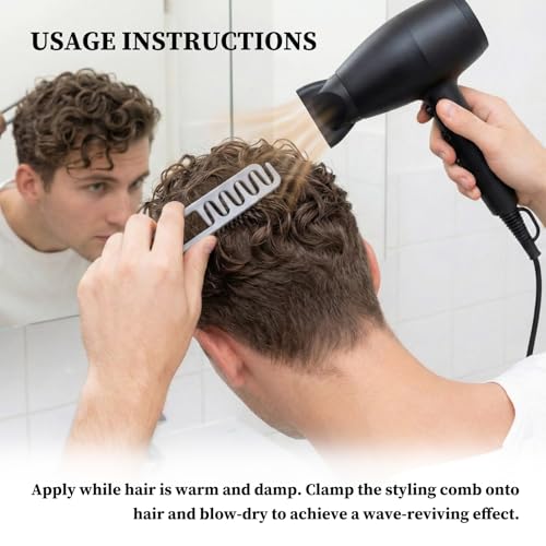 2 Peines Texture Comb para Estilo y Volumen en Cabello miniatura 7