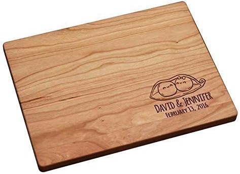 Personalized Cutting Board - Two Peas In A Pod
