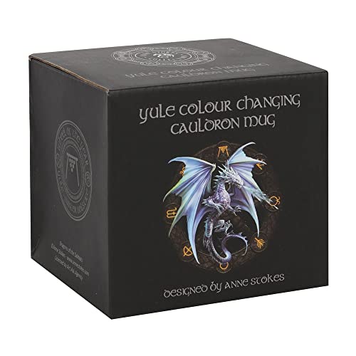 Taza Pacific Giftware Cauldron Yule de Porcelana miniatura 4