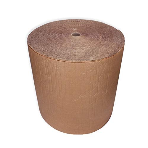 1 Bobina Plástico burbuja + Papel Kraft 120 M*2. Medidas: 0,8m ancho x 150m largo. Diámetro burbuja: 10 mm. Máxima protección