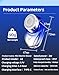 Mini Portable Razor, Waterproof Electric Razor,Type-C Charging Lasts up to 60 Days,Travel Electric Shaver,Suitable for Beard, Hair, Body, Home, Car, Travel,Wet and Dry Shaving.