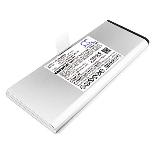TECHTEK Battery 4200mAh compatible with MacBook 13" A1278, MacBook 13" Aluminum Unibody 2008 Version, MB466*/A, MB466CH/A, MB466J/A, MB466LL/A, MB466X/A, MB467*/A, MB467CH/A, MB467J/A, MB467LL/A, MB4