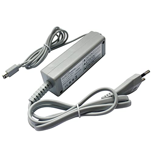 OSTENT UE Type Chargeur Mural à la Maison Adaptateur Secteur Adaptateur Secteur Compatible pour Nintendo Wii U Gamepad