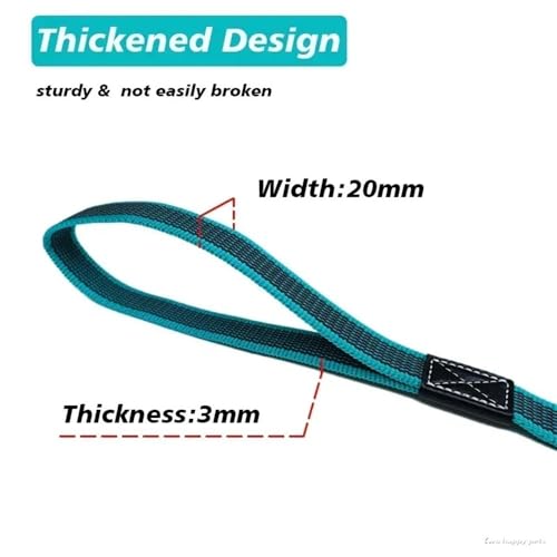 Corde de remorquage chien robuste et durable 150x2cm - 7