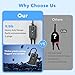 BN-LINK Outdoor Light Timer with Dusk to Dawn Sensor, 100 ft Range Remote Control, Weatherproof Dual Grounded Outlets, 15A 1/2HP, ETL Listed for Christmas and Halloween Decorations