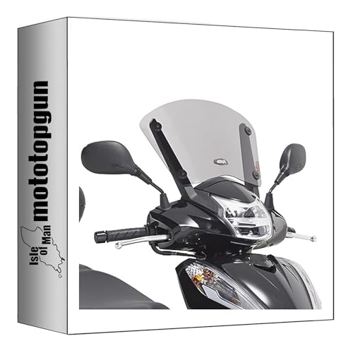 Bulle basse fumée Givi D1143S pour scooter Honda SH 300 i de 2015 à 2020