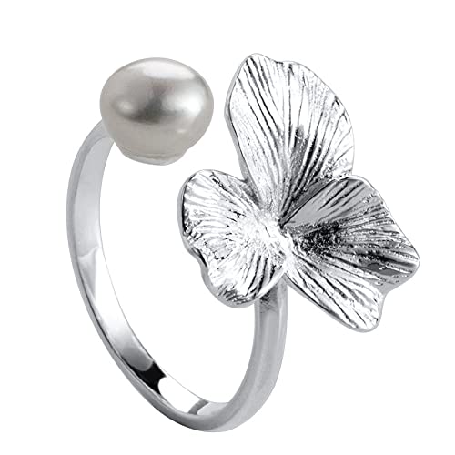 Bague fleur ajustable femme le cadeau d'anniversaire idéal