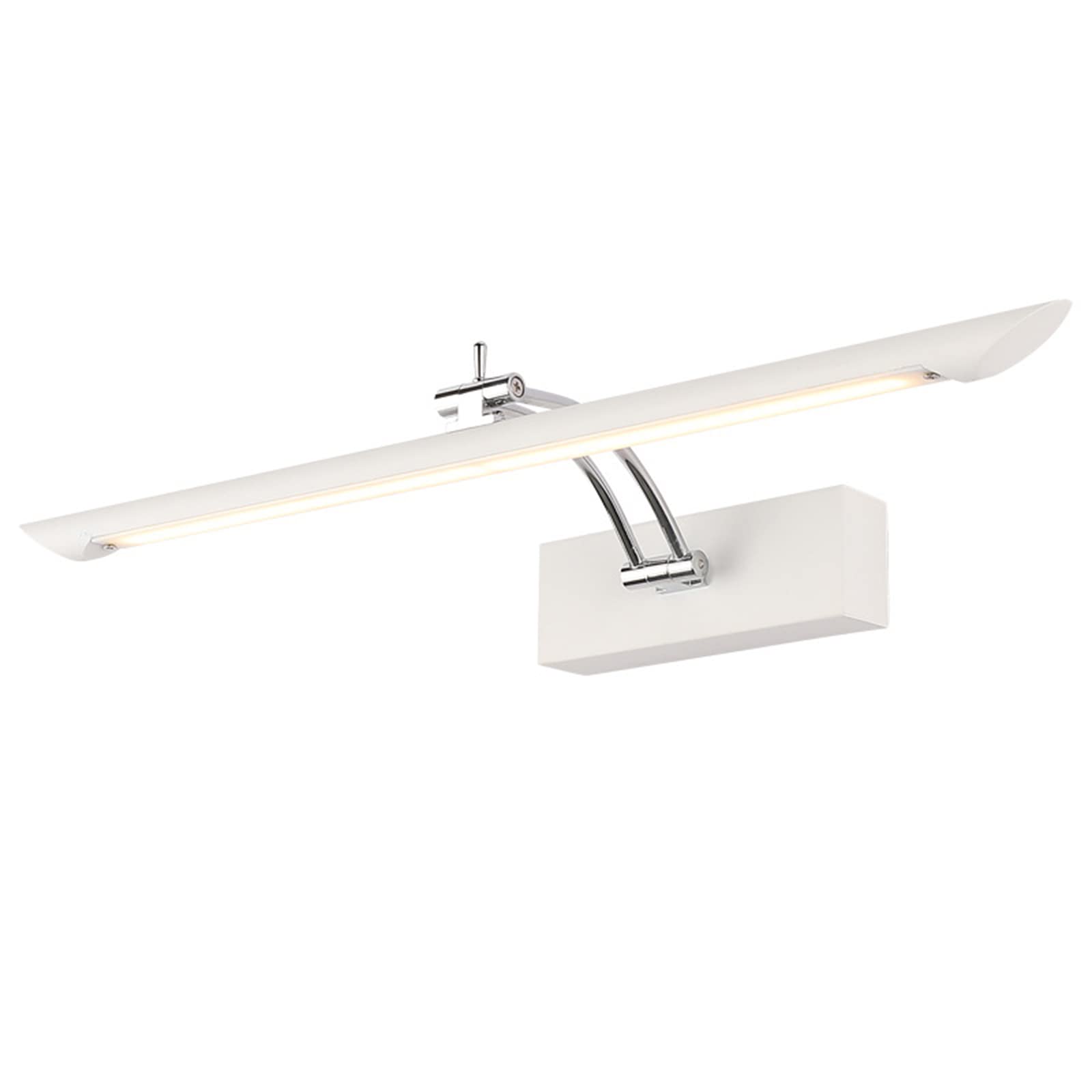 Lampe de miroir de bain moderne LED luminaire blanc pour coiffeuse et maquillage