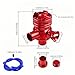 MiJunHD Car Engine Blow Off Valve S Diverter Aluminum Turbo BOV Boost for 1.8T 2.7L Engines 1Pc(Red)